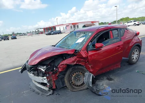 2019 Toyota C-Hr Le из США, поврежденный, VIN NMTKHMBX7KR097327